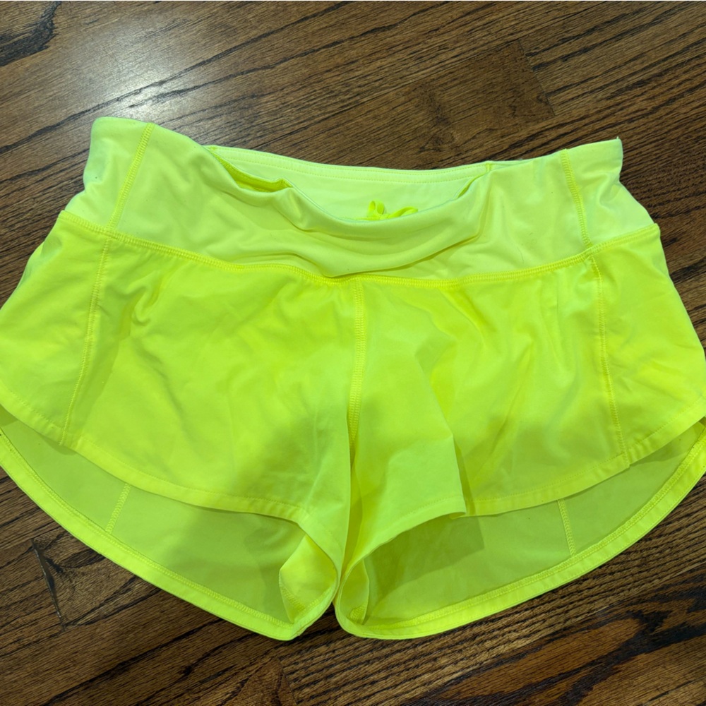 Neon Yellow Strapless Top